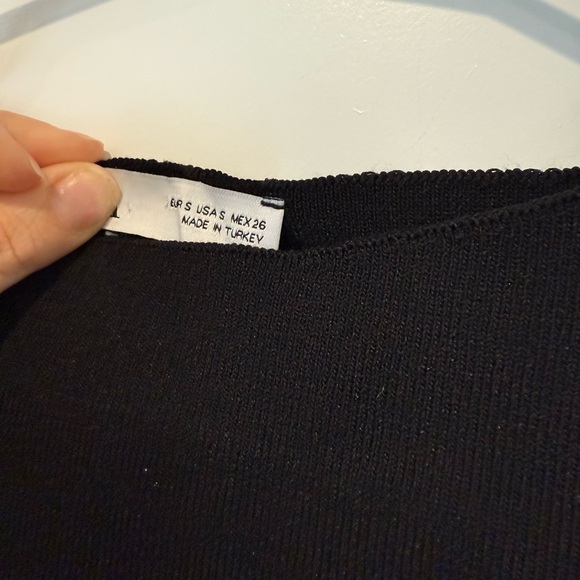 Black Zara Knit Dress - Picture 3 of 6